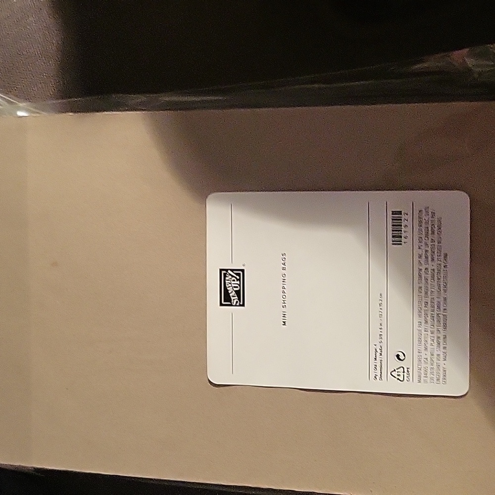 Stampin Up mini shopping bags 4 in a set. - Picture 2 of 3